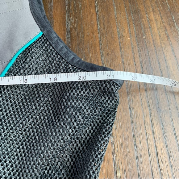 Cabela's New Era Shooting hunting Vest mens size Lage w/ pockets gray blue zip. - Picture 2 of 7